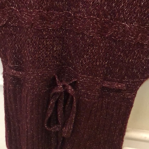 Burgundy Knit Sweater - Picture 3 of 3